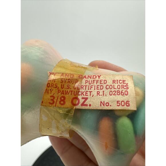 Rare Vintage E. Rosen Halloween Plastic Ghost And Witch Candies. - Picture 6 of 6